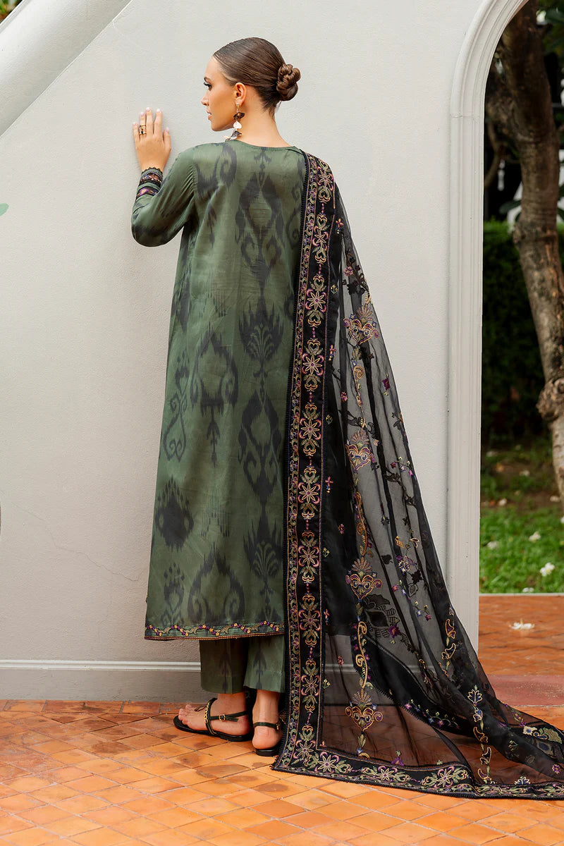 Iznik Summer Lawn Embroidered Unstitched 3PC MS-1112