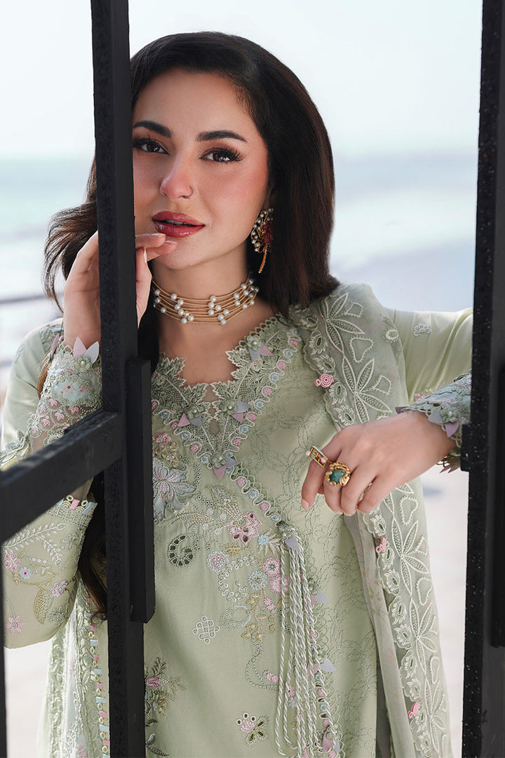 Qalamkar Summer Lawn Embroidered Unstitched 3PC SE-1033
