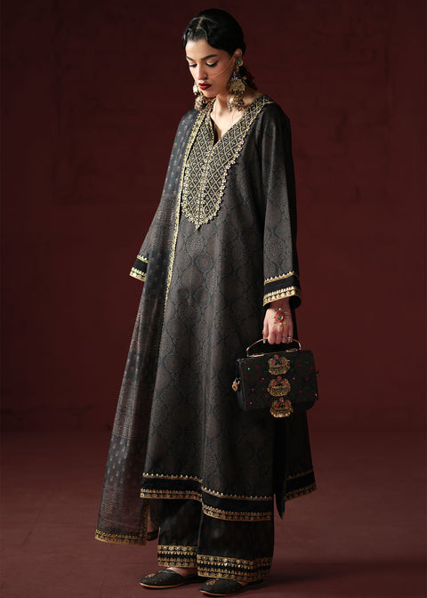 Humjoli Summer Lawn Embroidered Unstitched 3PC MS-1099