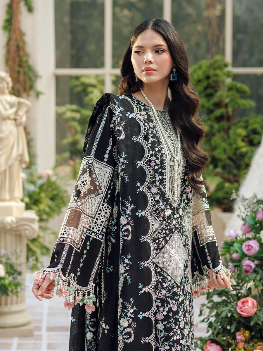 Bin Ilyas Summer Embroidered Lawn Unstitched 3PC 2026