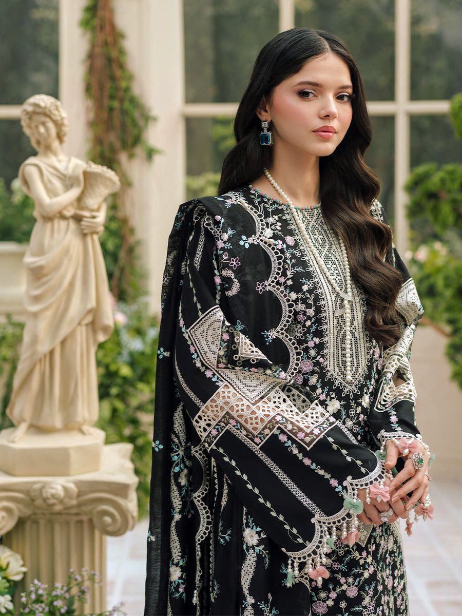 Bin Ilyas Summer Embroidered Lawn Unstitched 3PC 2026