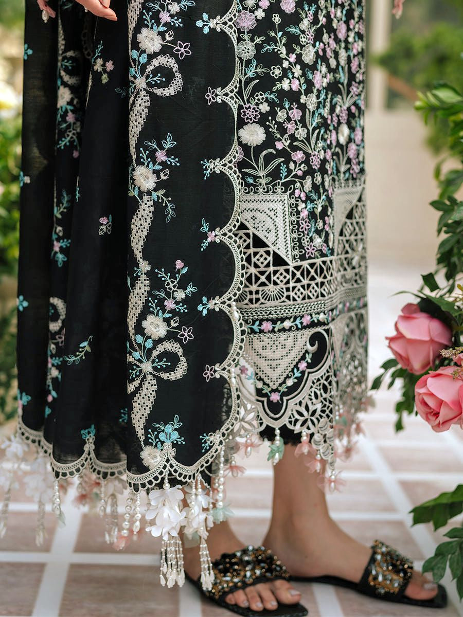 Bin Ilyas Summer Embroidered Lawn Unstitched 3PC 2026