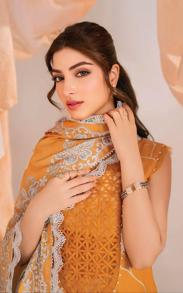 Asifa & Nabeel Solstice Luxury Lawn 3-Piece Unstitched – Digital Printed