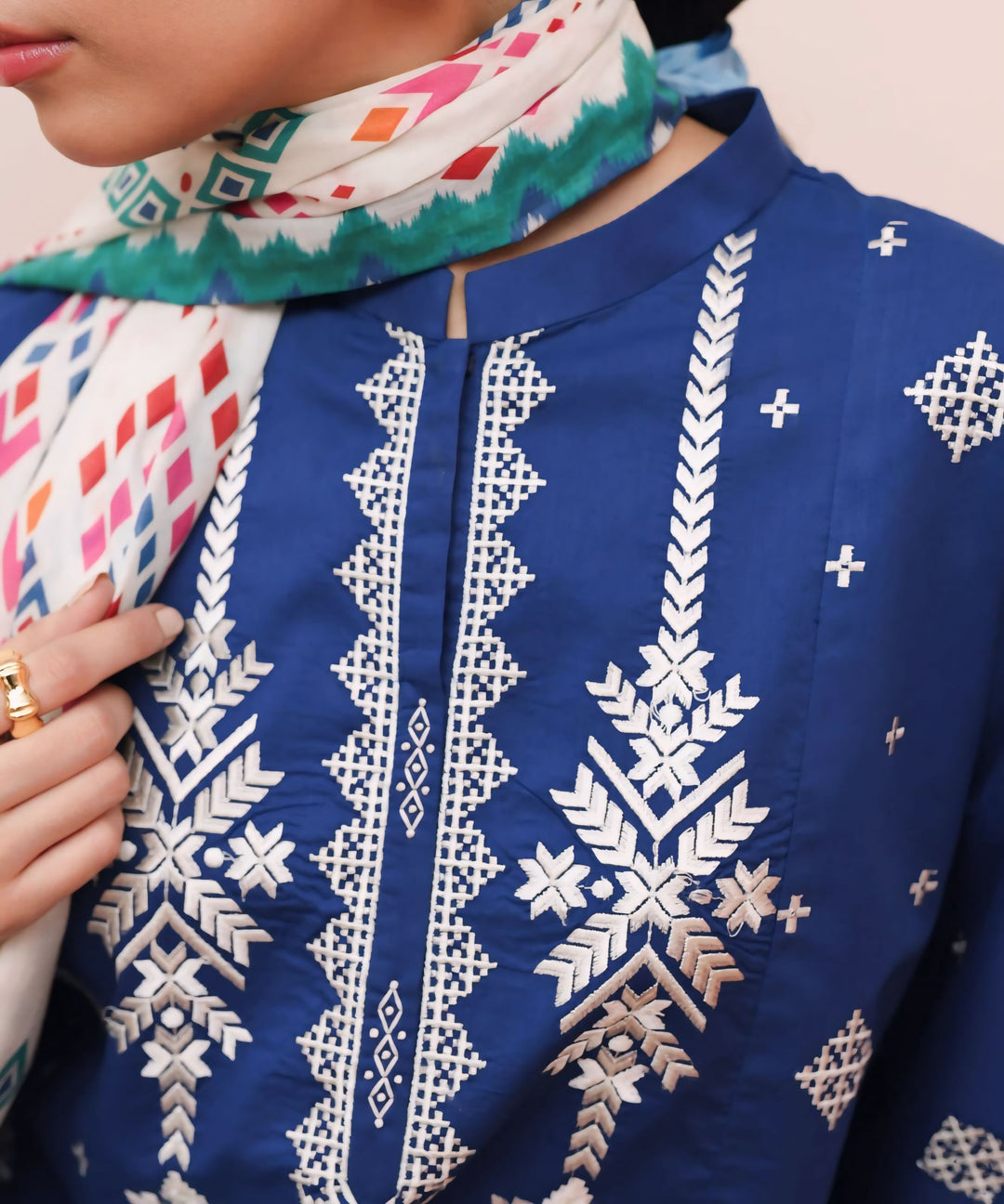 Sapphire Winter Collection Premium Airjet Dhanak Embroidered Unstitched 3PC Suit