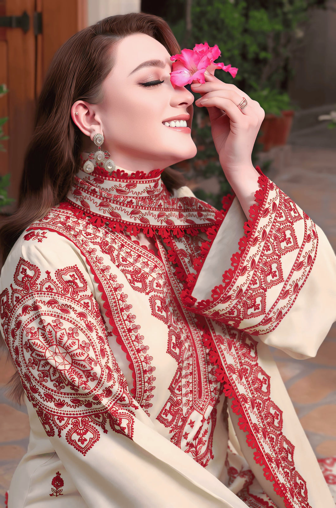 Aneelas Winter Collection – Premium Dhanak Embroidered Unstitched 3PC Suit