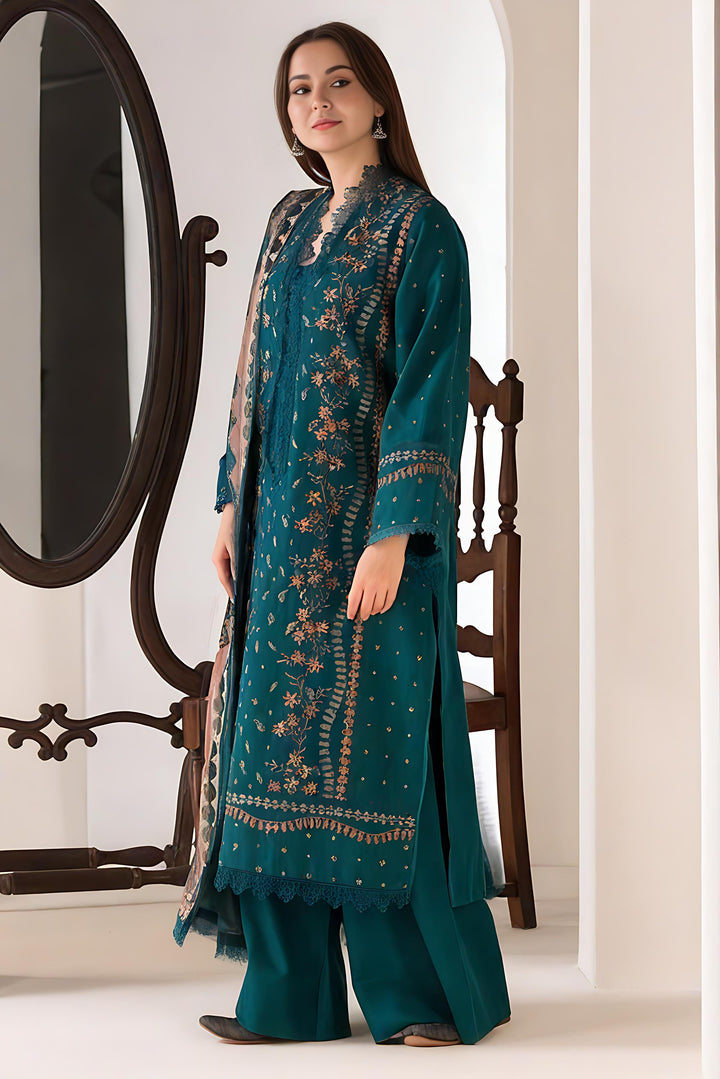 Sobia Nazir Summer Lawn Embroidered Unstitched 3PC Suit