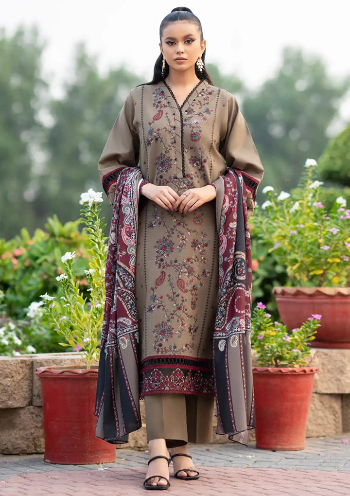 Sapphire Summer Lawn Embroidered Unstitched 3PC SE-1043