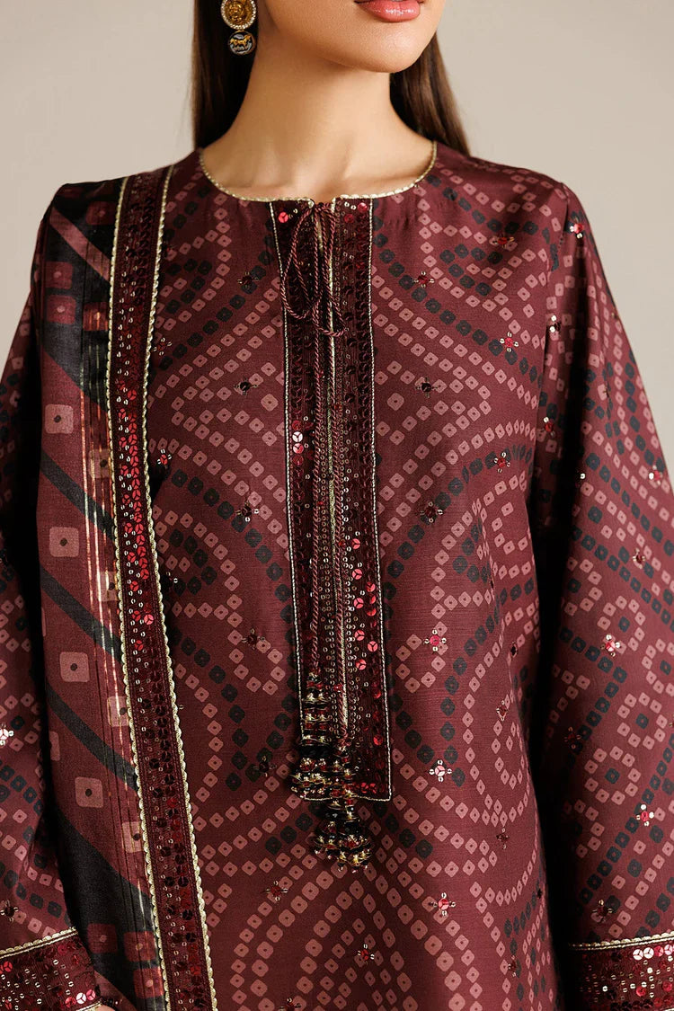 Jazmin Summer Lawn Embroidered Unstitched 3PC FF-1065