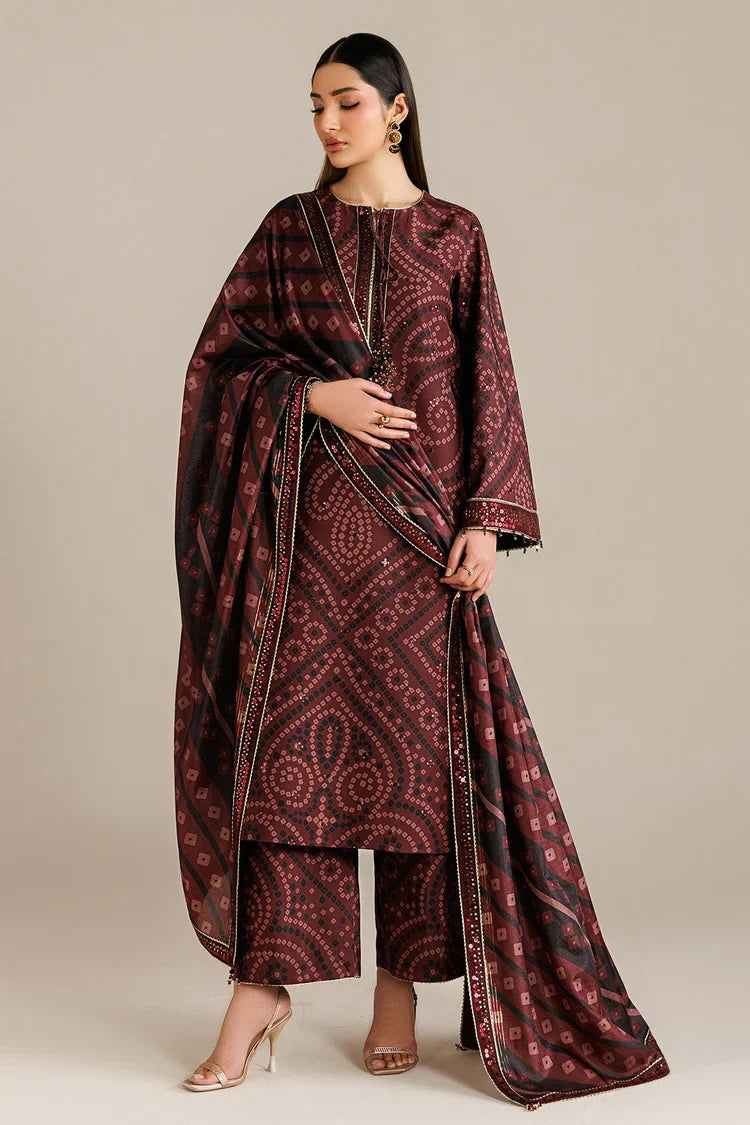 Jazmin Summer Lawn Embroidered Unstitched 3PC FF-1065