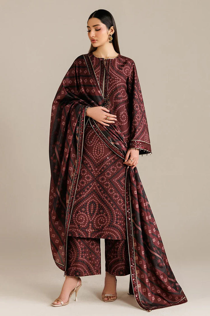 Jazmin Summer Lawn Embroidered Unstitched 3PC FF-1065