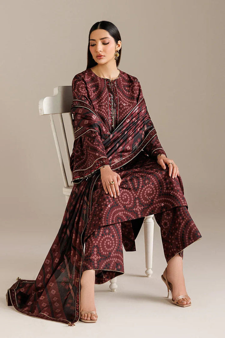 Jazmin Summer Lawn Embroidered Unstitched 3PC FF-1065