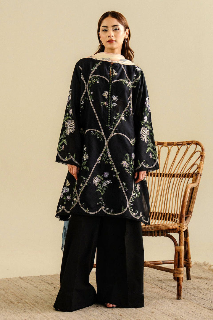 Zara Shahjahan Summer Embroidered Lawn Unstitched 3PC 2026