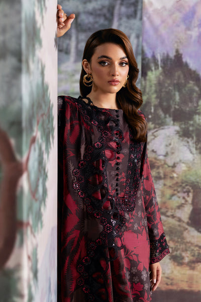Ramsha Luxury Lawn Embroidered Unstitched 3 Piece Suit