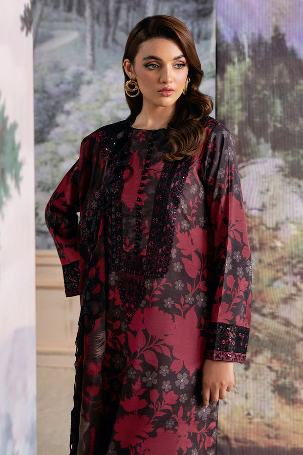 Ramsha Luxury Lawn Embroidered Unstitched 3 Piece Suit