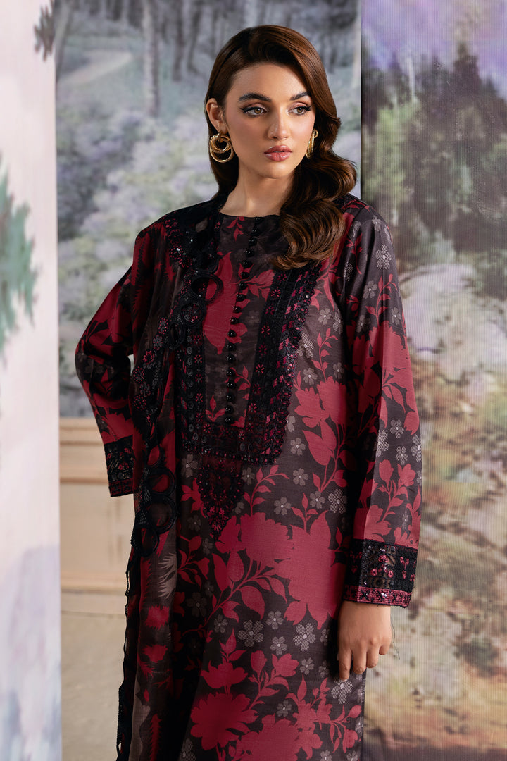 Ramsha Luxury Lawn Embroidered Unstitched 3 Piece Suit