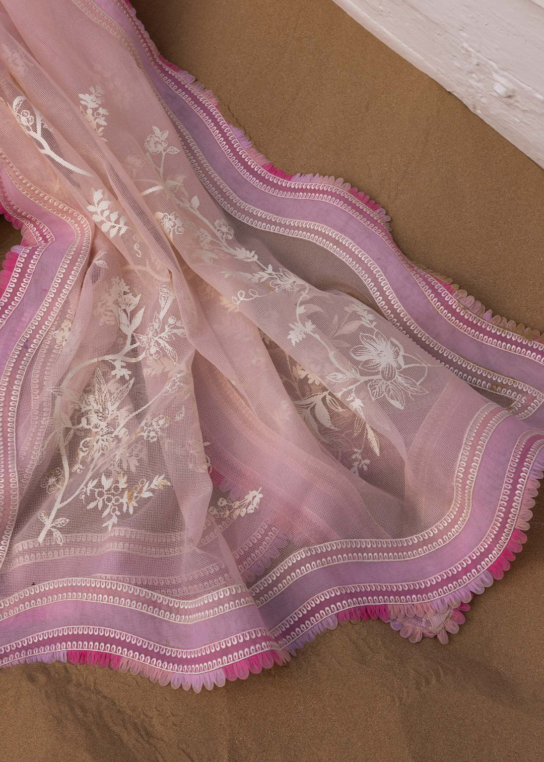 Crimson Summer Cotton Unstitched 3PC SE-1019