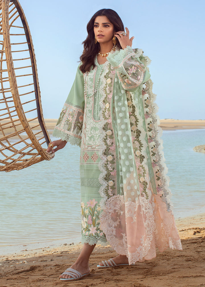 Crimson Summer Chikankari Lawn Cotton Unstitched 3PC 2026