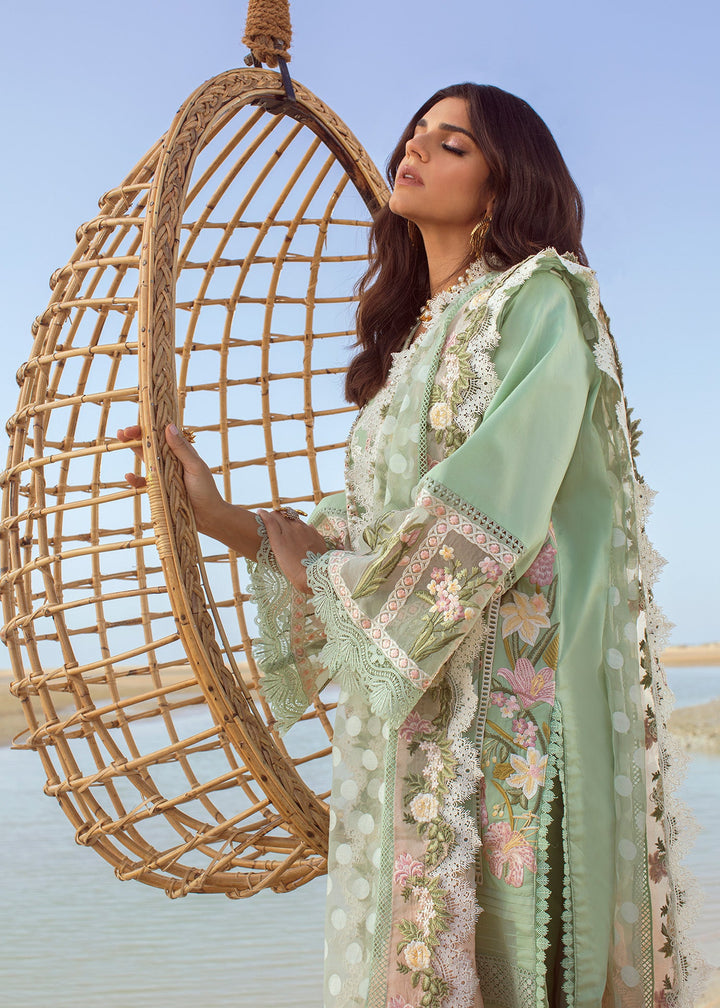 Crimson Summer Chikankari Lawn Cotton Unstitched 3PC 2026