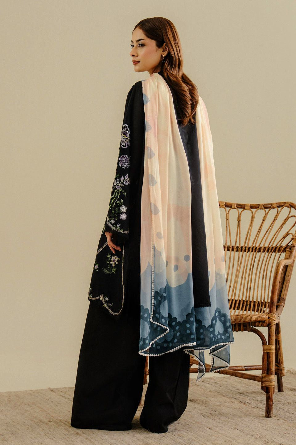 Zara Shahjahan Summer Embroidered Lawn Unstitched 3PC 2026