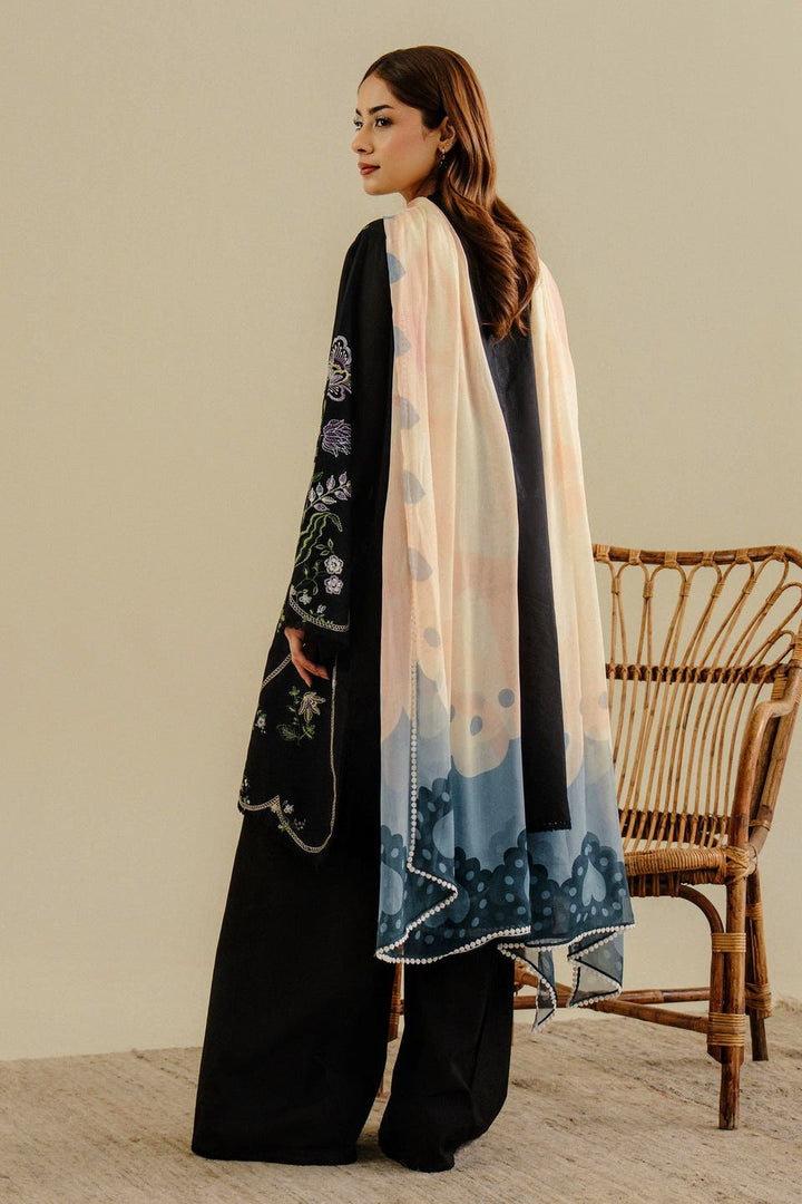 Zara Shahjahan Summer Embroidered Lawn Unstitched 3PC 2026