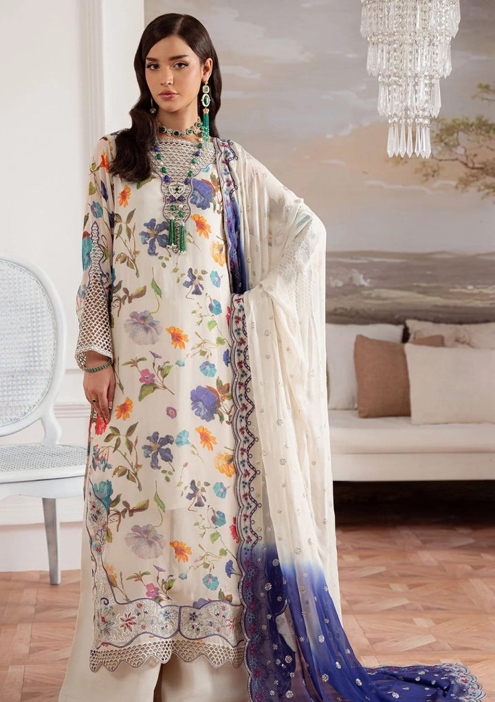 Nureh Summer Lawn Embroidered Unstitched 3PC 2026