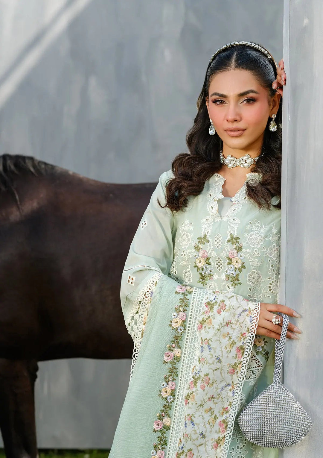 Elaf Summer Airjet Lawn Unstitched 3PC 2026 SE-1004