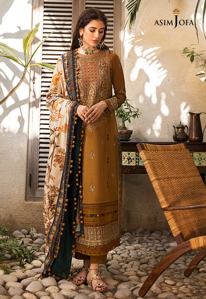 Asim Jofa Summer Lawn Embroidered Unstitched 3PC SE-1053