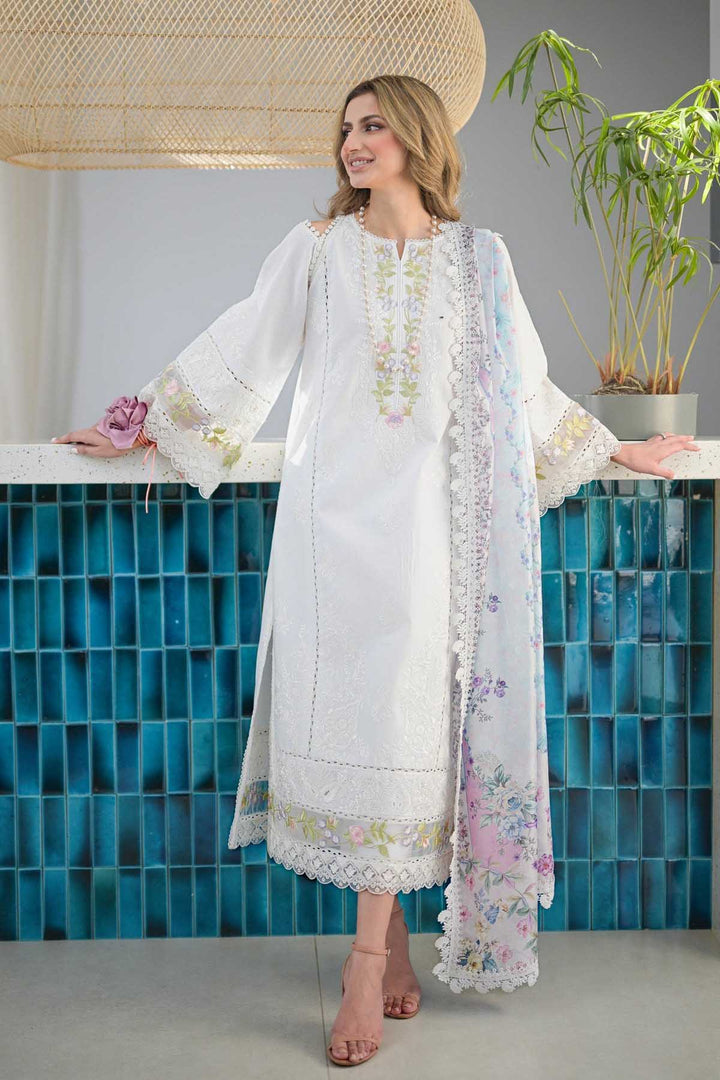 Agha Noor Summer Lawn Embroidered Unstitched 3PC FF-1062