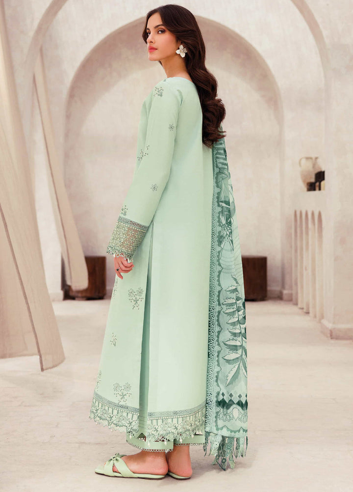 Farasha Summer Lawn Embroidered Unstitched 3PC FF-8082