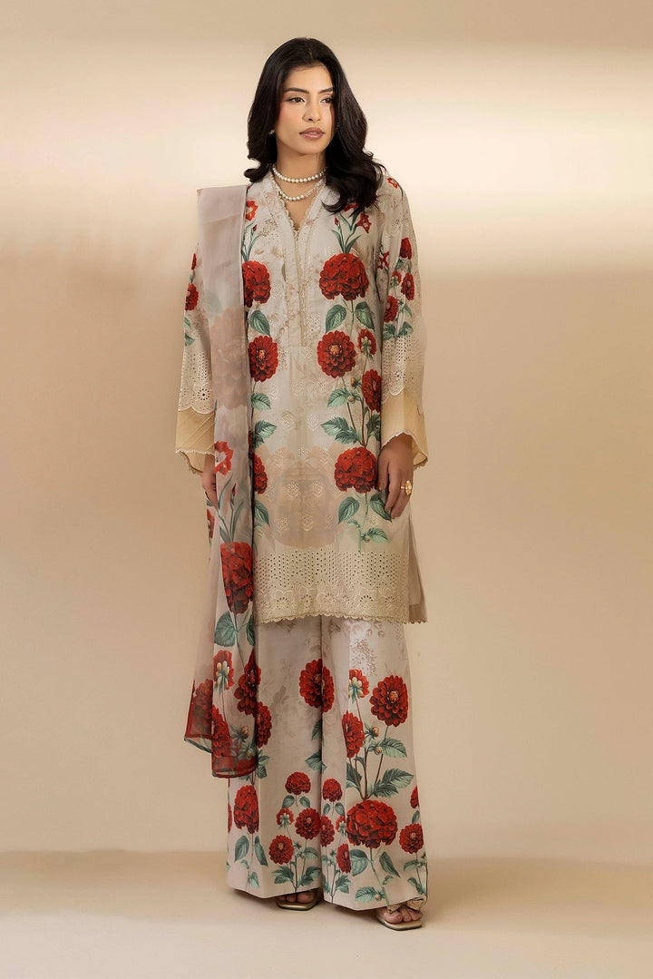 Adan Libas Summer Lawn Embroidered Unstitched 3PC SE-1042