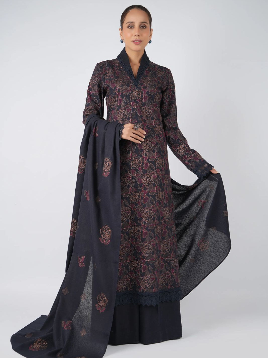 Bareeze Summer Lawn Embroidered Unstitched 3PC SE-1027