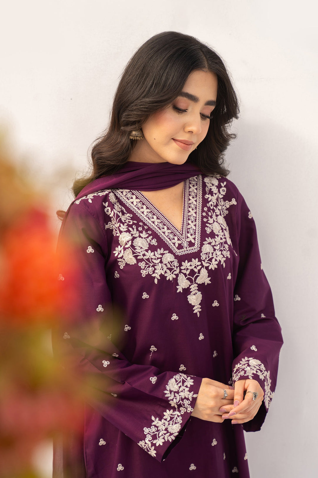 Pezwaan Summer Lawn Embroidered Unstitched 3PC FF-2655