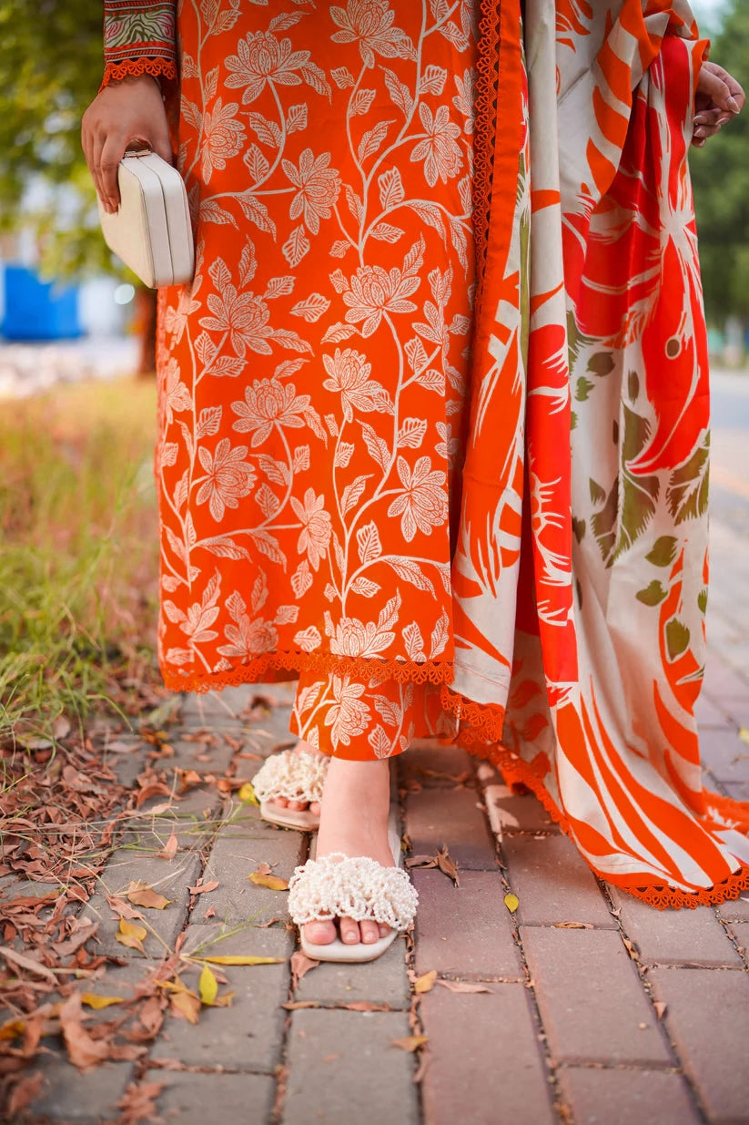 Aneela's Summer Embroidered Lawn Unstitched 3PC 2026
