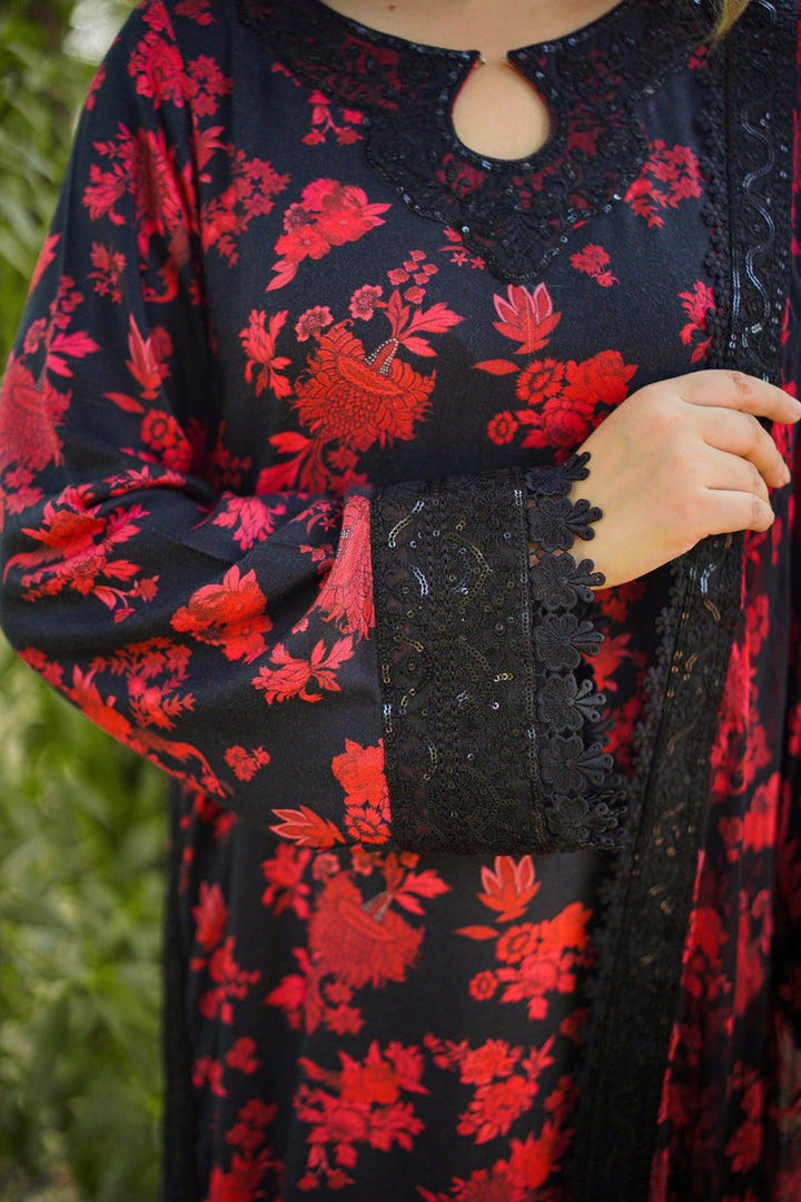 Aneela's Summer Embroidered Lawn Unstitched 3PC Suit 2026