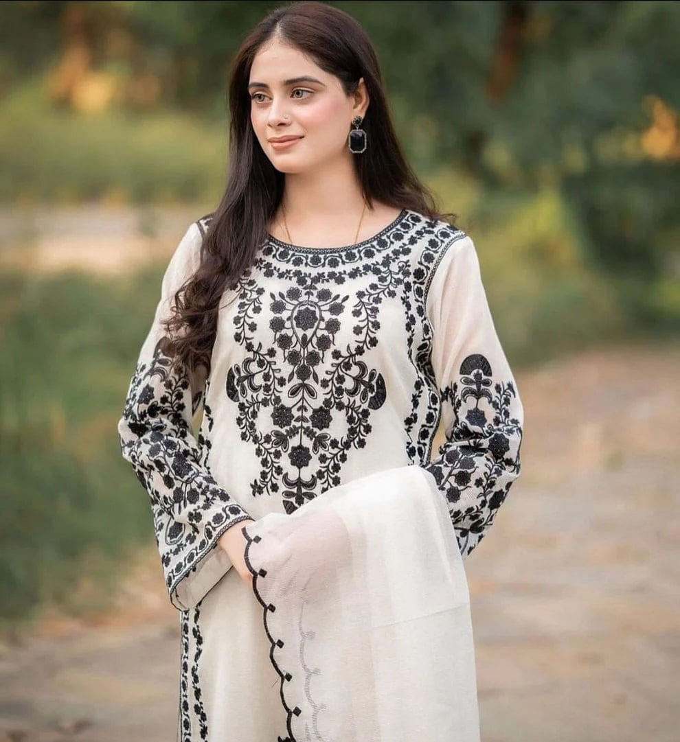 Agha Noor Summer Lawn Unstitched 3PC 2026 SE-1008