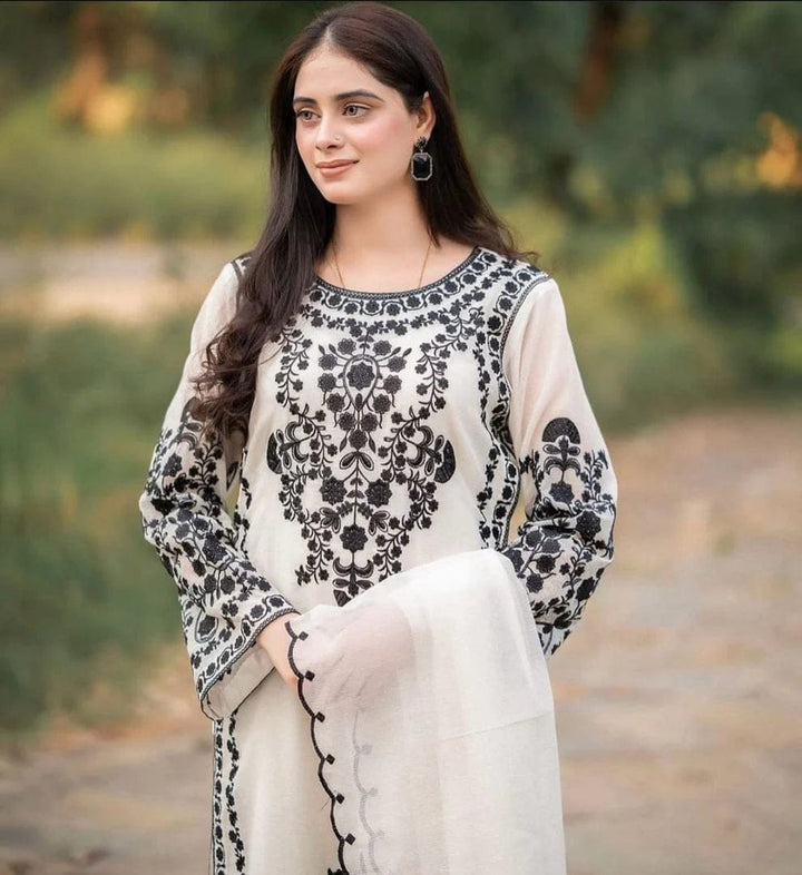Agha Noor Summer Lawn Unstitched 3PC 2026 SE-1008