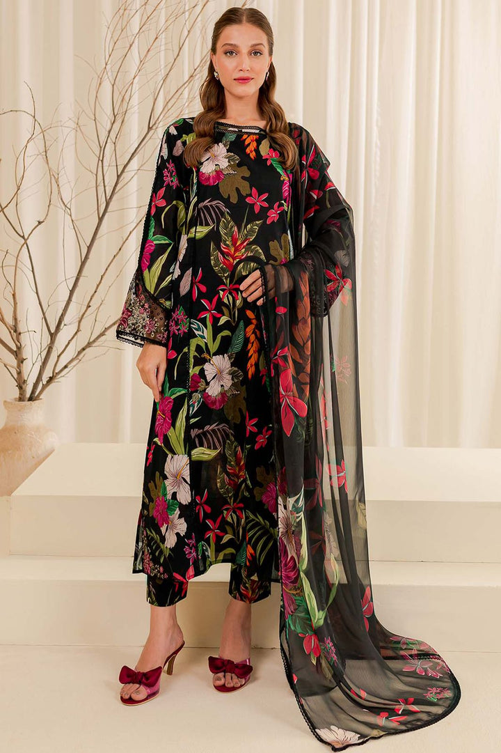 Farasha Summer Lawn Embroidered Unstitched 3PC FF-1060