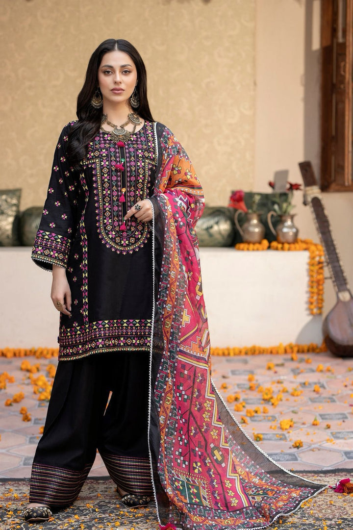 Karma Summer Lawn Embroidered Unstitched 3PC SE-1056