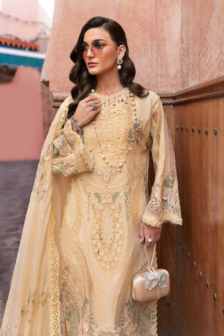 Bin Ilyas Summer Lawn Embroidered Unstitched 3PC FF-1064
