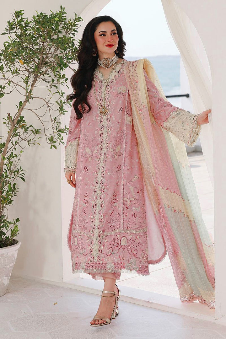 Qalamkar Summer Lawn Embroidered Unstitched 3PC FF-1061