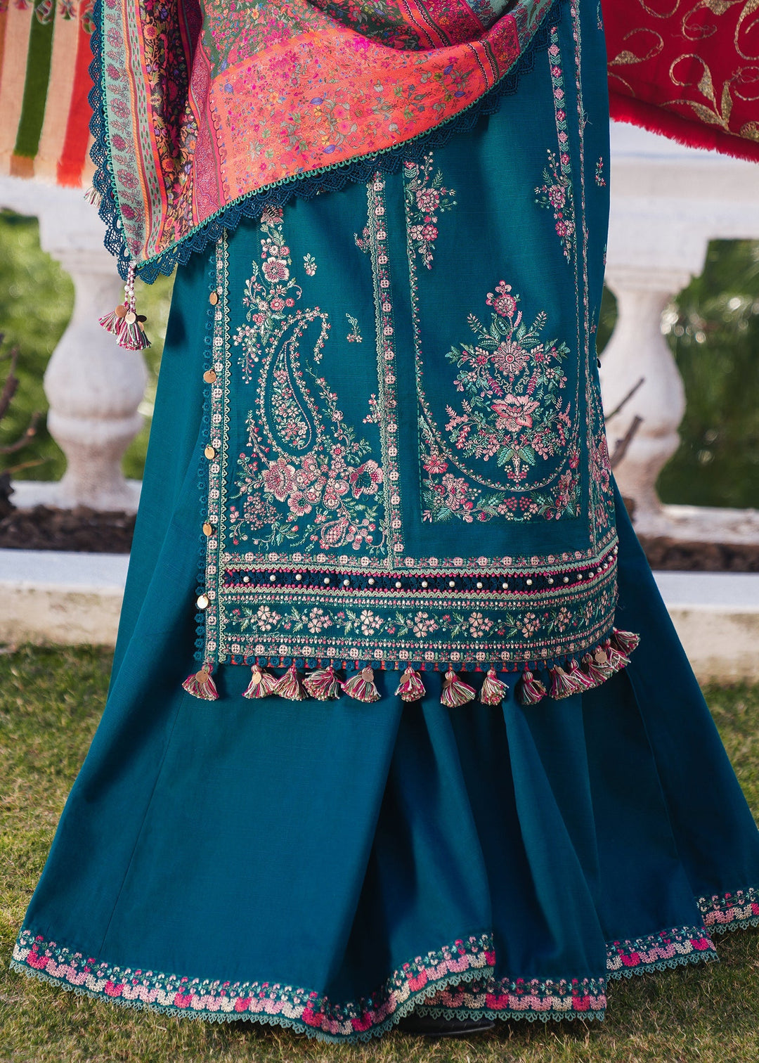 Hussain Rehar Summer Embroidered Lawn Unstitched 3PC 2026