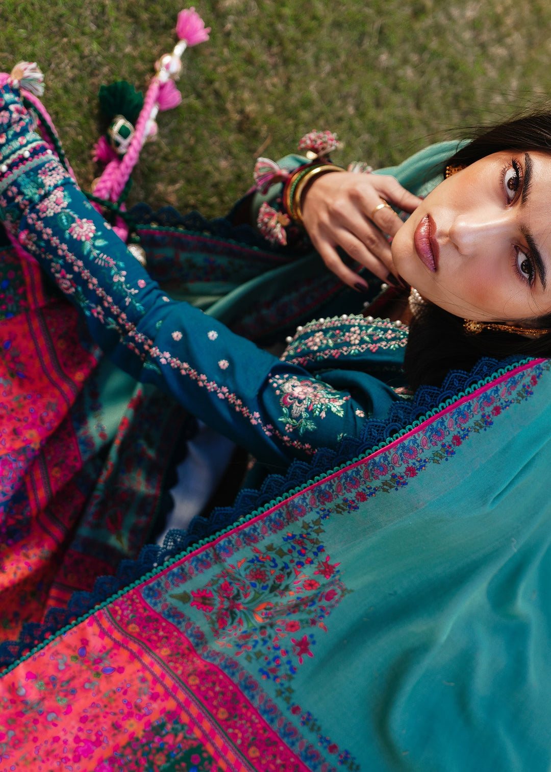 Hussain Rehar Summer Embroidered Lawn Unstitched 3PC 2026