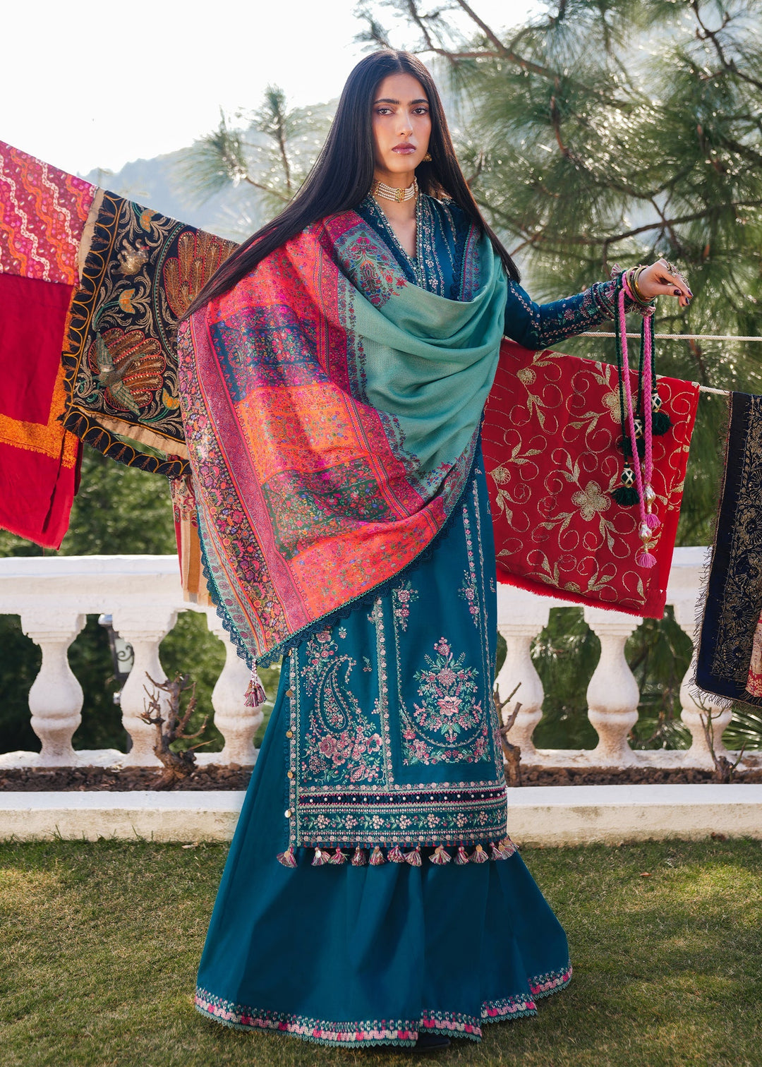 Hussain Rehar Summer Embroidered Lawn Unstitched 3PC 2026