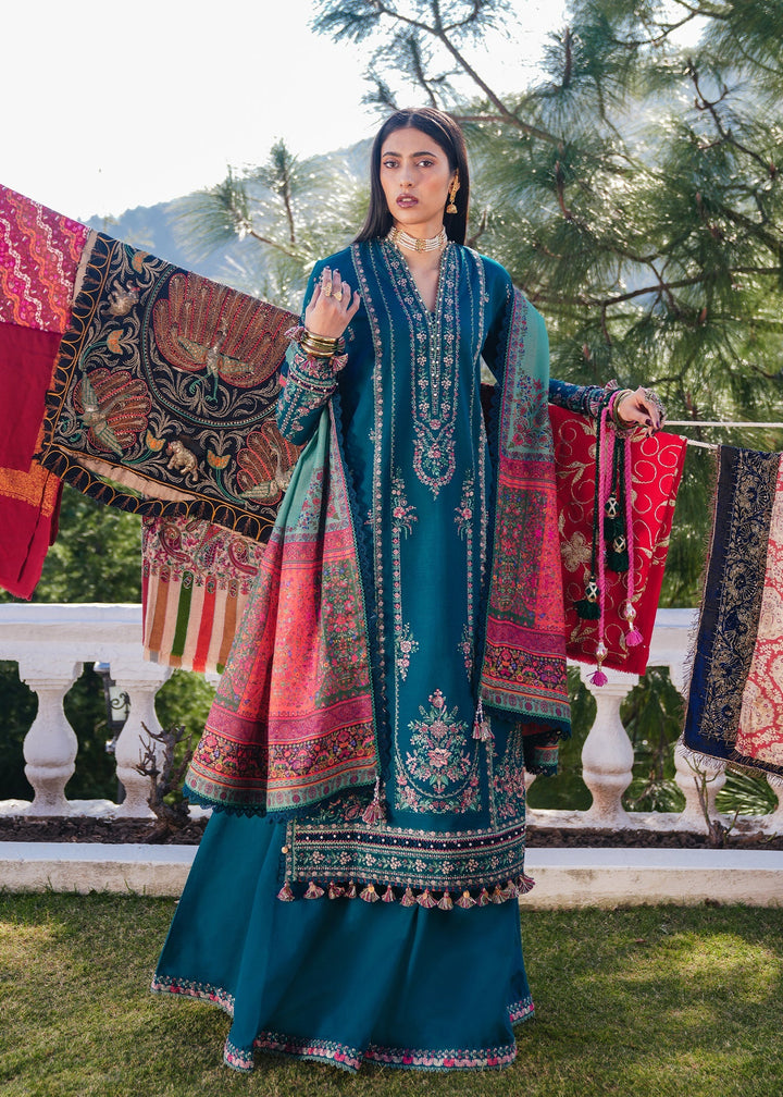 Hussain Rehar Summer Embroidered Lawn Unstitched 3PC 2026