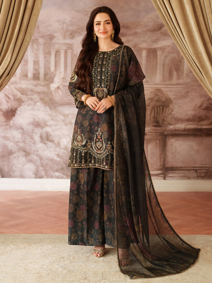 Mohagni Summer Lawn Embroidered Unstitched 3PC SE-1041