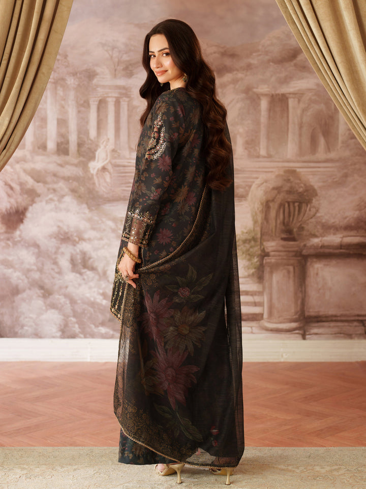 Mohagni Summer Lawn Embroidered Unstitched 3PC SE-1041