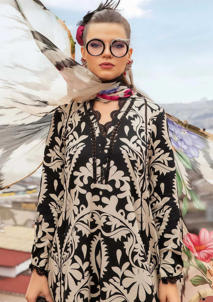 Maria.B Summer Embroidered Lawn Unstitched 3PC Suit