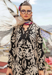 Maria.B Lawn Printed Embroidered Patchwork Unstitched 3PC Suit