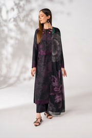 IZNIK Lawn Printed & Embroidered 3PC Unstitched Suit – Silk Dupatta | Summer 2025