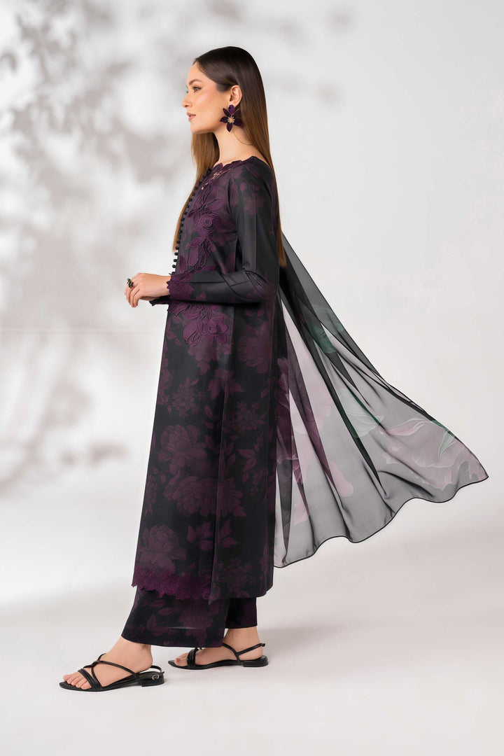 IZNIK Lawn Printed & Embroidered Unstitched 3PC Suit